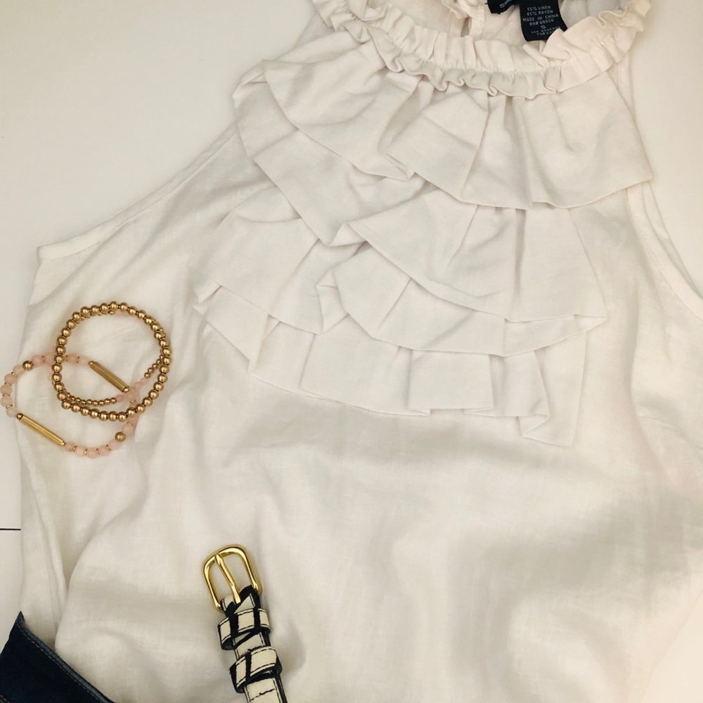 Saint Tropez West Linen Top